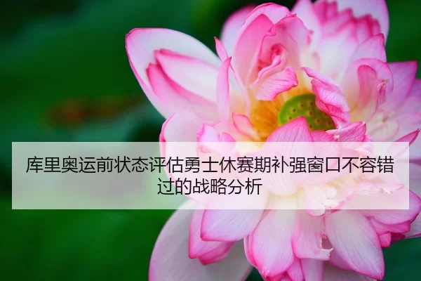 库里奥运前状态评估勇士休赛期补强窗口不容错过的战略分析
